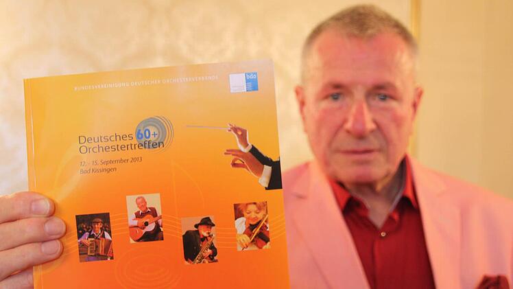 Projektleiter Hans-Walter Berg von der BDO, der Dachorganisation der 30.000 deutschen Laienorchester.  Foto: Edgar Bartl