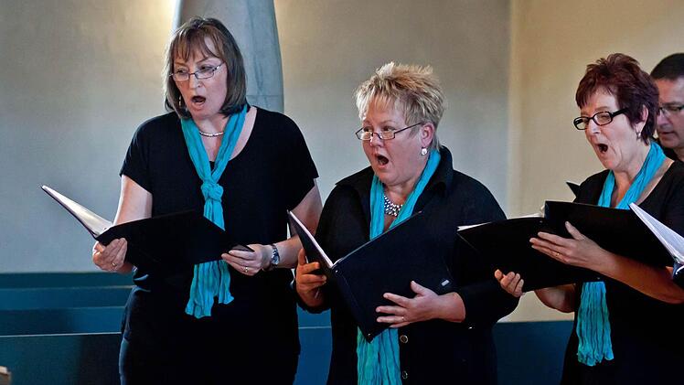Impressionen vom Konzert zum Friedensdankfest in St. Laurentius in Meeder.Foto: Jochen Berger