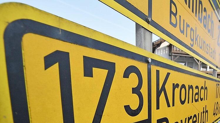 Wie geht es nun weiter mit dem Ausbau der Bundesstraße 173? Jetzt ist der Bayerische Verwaltungsgerichtshof am Zug. Foto: Ronald Rinklef