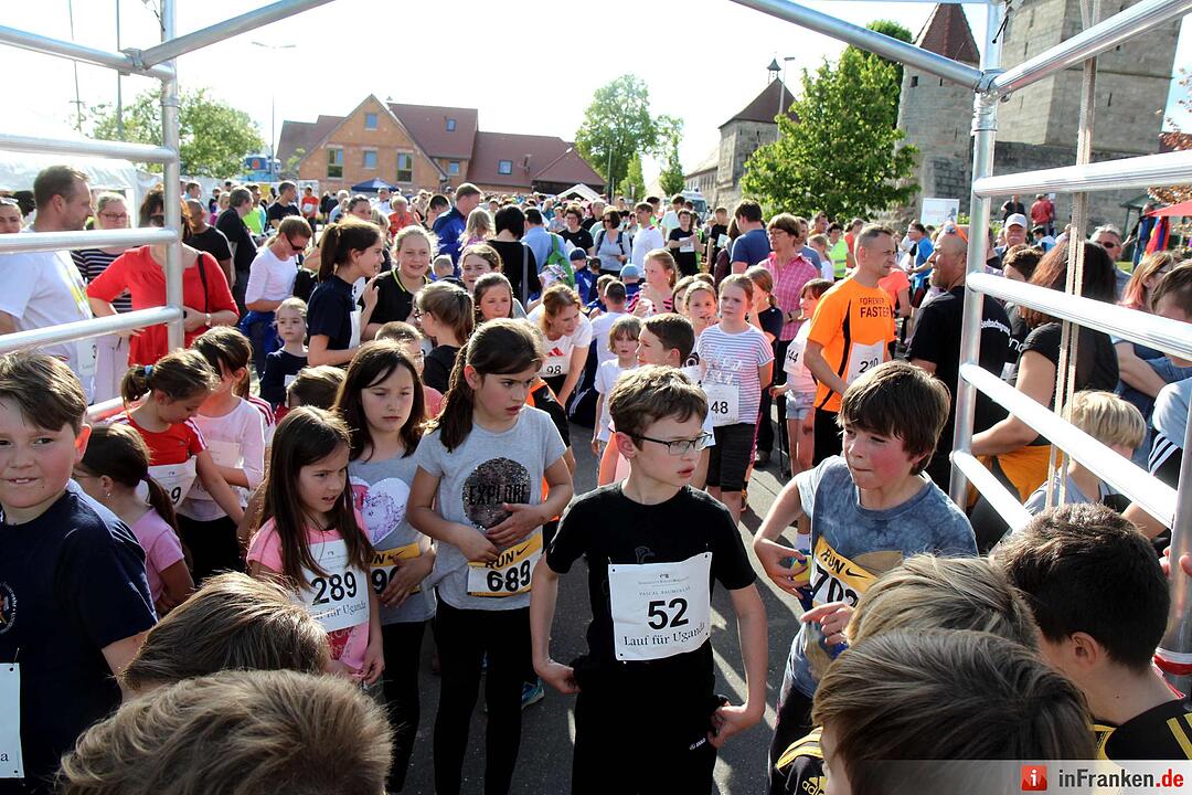 Benefizlauf "Lauf für Uganda" in Hannberg