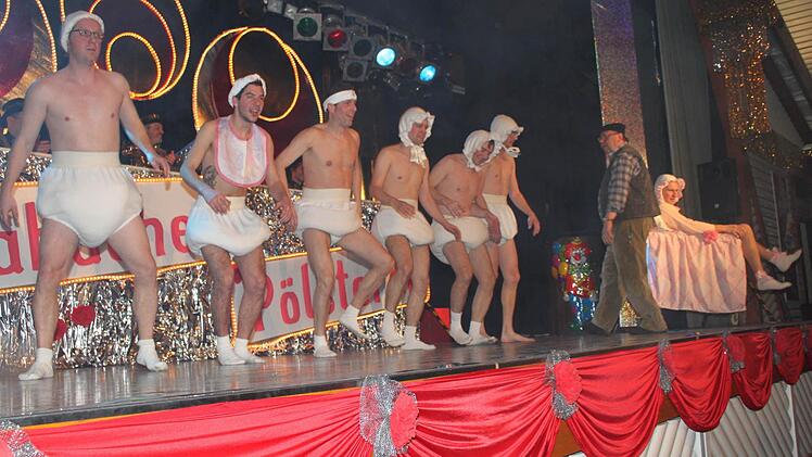 Männertanzgruppe: Babys XXL.