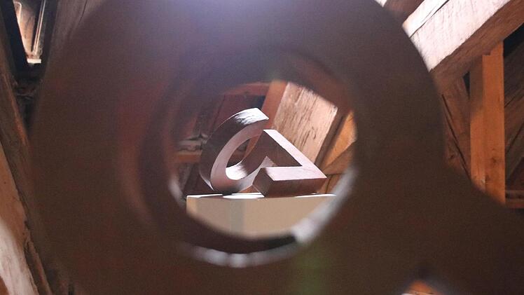 Kunst in der Klostermühle. Foto: Heike Beudert