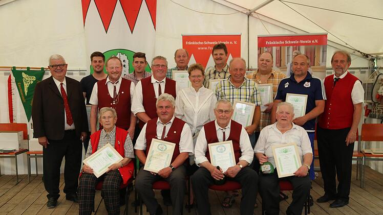 Die Geehrten Foto: Franz Galster