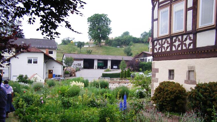 Tag der offenen Gartentür in Oberleichtersbach. Foto: Wolfgang Saam