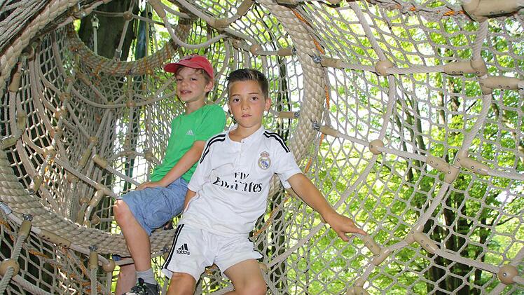 Eindrücke vom Spielplatz auf dem Farnsberg. Foto: Ralf Ruppert