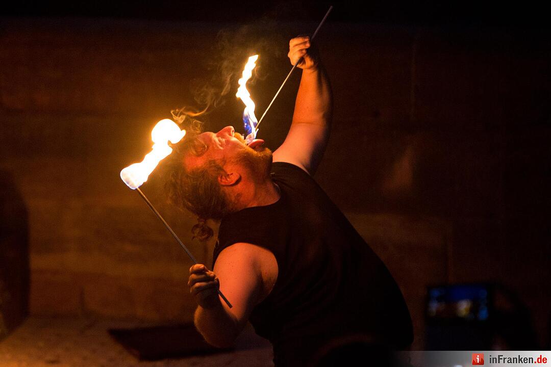 Burgfest auf der Kaiserburg in Nürnberg