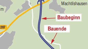 Die Karte zeigt, wo die Baumaßnahme geplant ist.