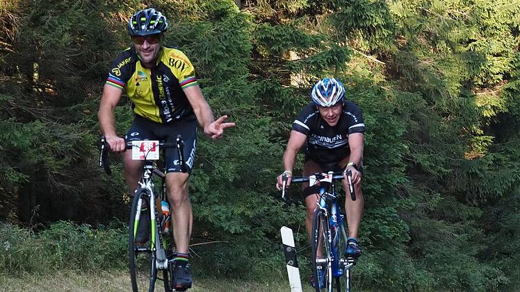 Eindrücke vom Radmarathon Rhön300. Foto: Jürgen Schmitt