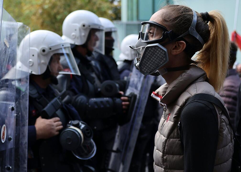 Proteste in Albanien