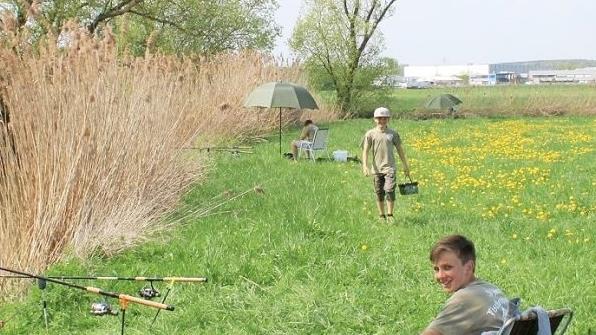 Zum Angeln geh&ouml;rt Geduld dazu. Foto: privat