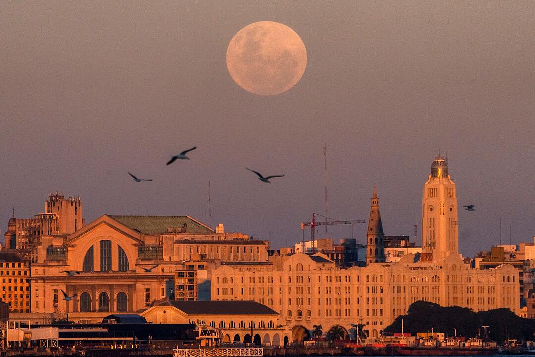 Vollmond in Uruguay