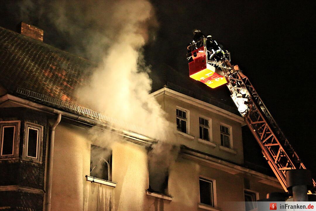 Feuer in Wohnung eines Mehrfamilienhauses in Küps