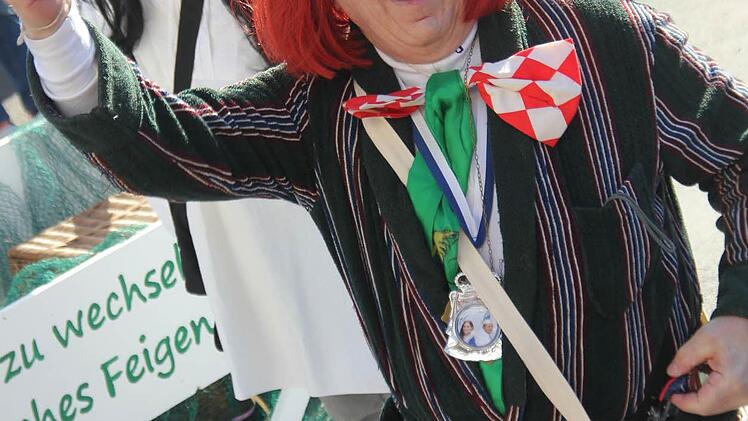 Faschingsumzug in Oberlangenstadt. Foto: Veronika Schadeck