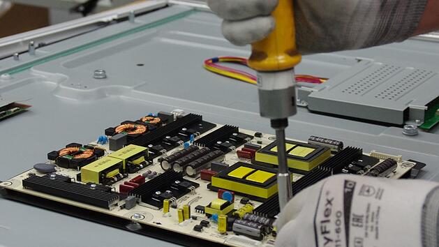 Bei Loewe soll die Produktion weitergehen.Archiv/Marco Meißner