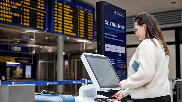 Passagiere k&ouml;nnen Gep&auml;ck am Flughafen N&uuml;rnberg selber aufgeben