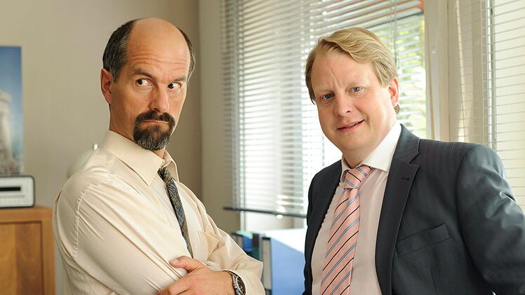 Timo-Becker-Darsteller Lars Gärtner (rechts) hat seine Schauspielkarriere hinter sich gelassen und ist heute Geschäftsführer eines Unternehmens.