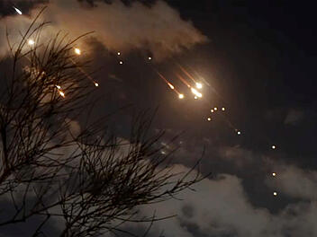 Iranischer Raktenangriff auf Israel