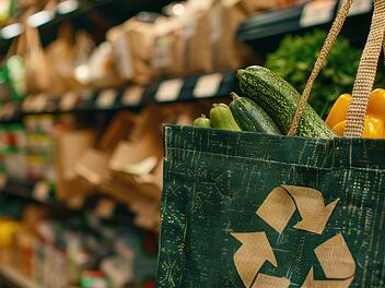 Im Supermarkt: Darum solltest du nie mit Tasche einkaufen