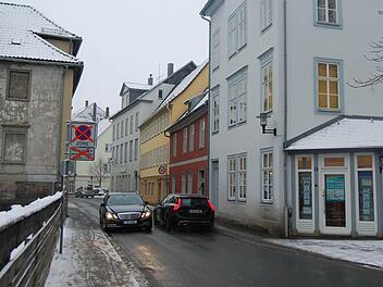 Achtung! Die Leopoldstraße ist ab sofort wieder bin beide Richtungen befahrbar. Fotos: Oliver Schmidt