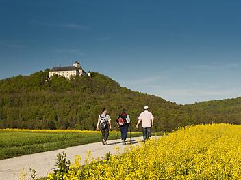 Lückenschlüsse in Wander-Radwegenetzen   trugen zu Zuwächsen im Tourismus im Landkreis Bamberg bei. Foto: Landratsamt  Bamberg