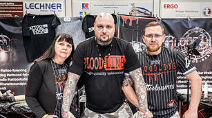 Mit zahlreichen Top Tattook&uuml;nstlern und H&auml;ndlern.