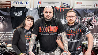 Mit zahlreichen Top Tattook&uuml;nstlern und H&auml;ndlern.