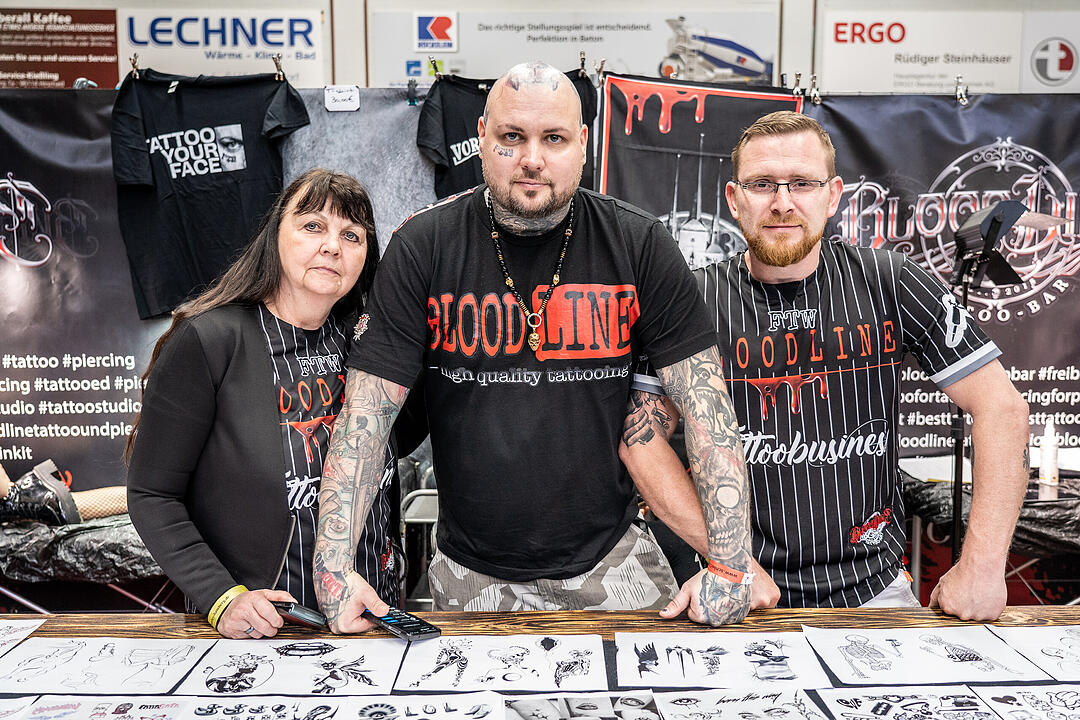 Mit zahlreichen Top Tattookünstlern und Händlern.