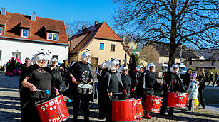 Fasching in Sand am Main!