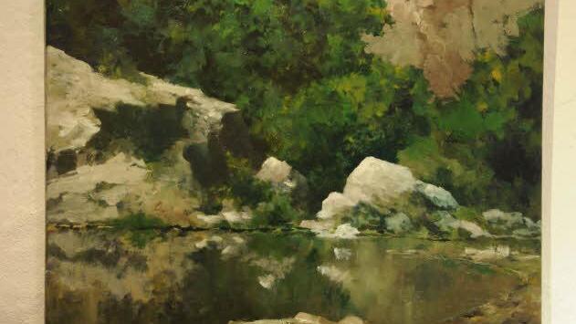 Landschatf von Carlo Catoni.