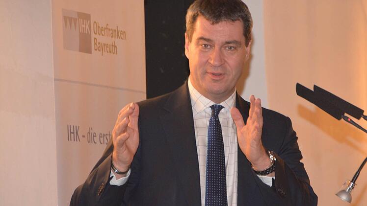 Minister Markus Söder will gleichwertige Lebensbedingungen in ganz Bayern erreichen. Foto: Dagmar Besand