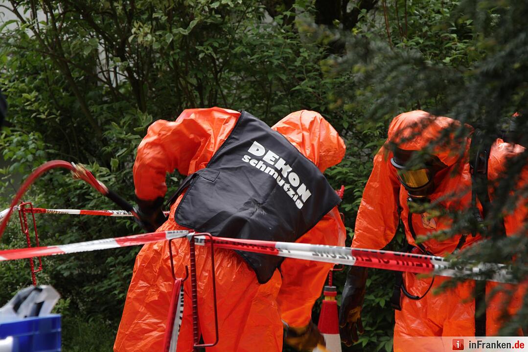 Zwei Verletzte bei Chlorgasunfall im Nürnberger Land