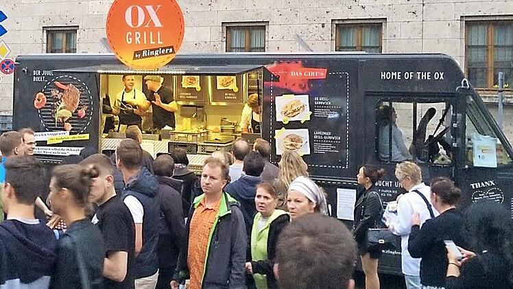 Zum Annafest wird Martin Ringler seine Sandwiches aus dem Truck verkaufen. Foto: Martin Ringler