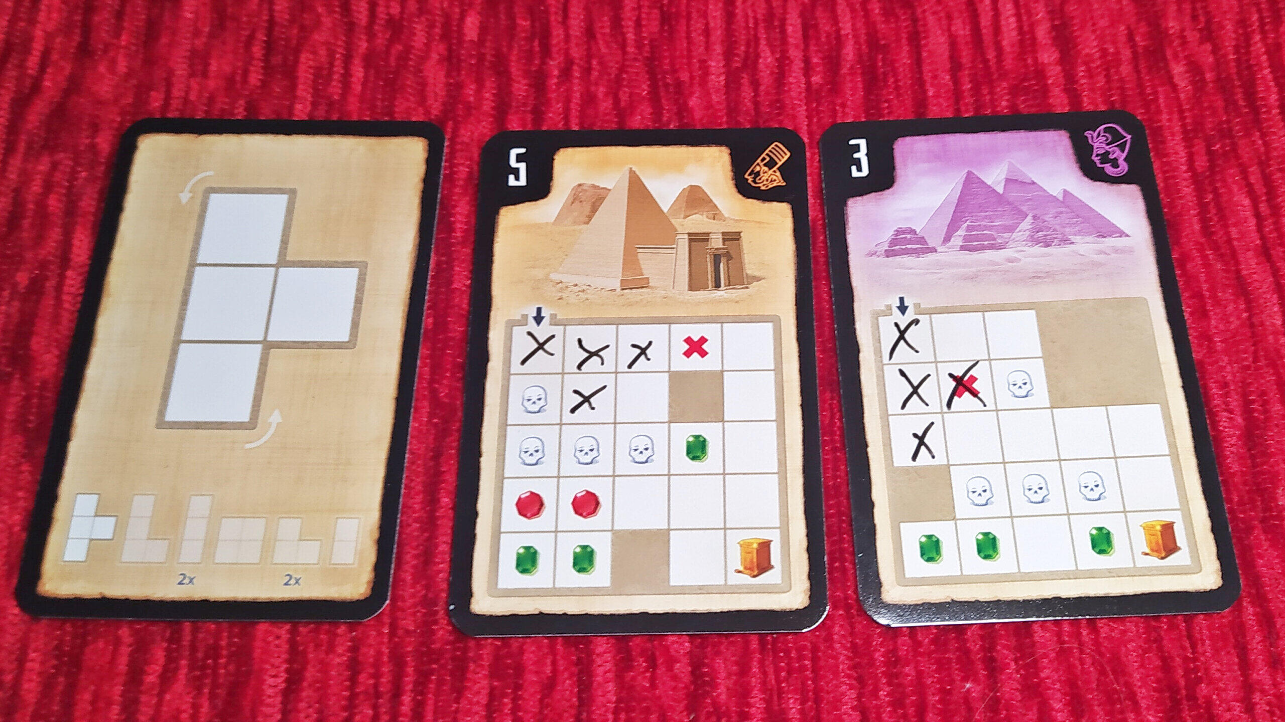 Silver Pyramids Card Silver & Gold Pyramids: Auf Schatzsuche im alten Ägypten - Spiele-Test