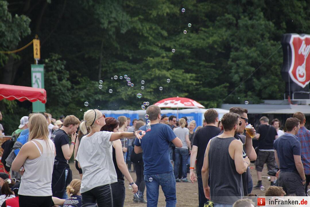Rock im Park 2016 - Das Festivalgelände am Samstag