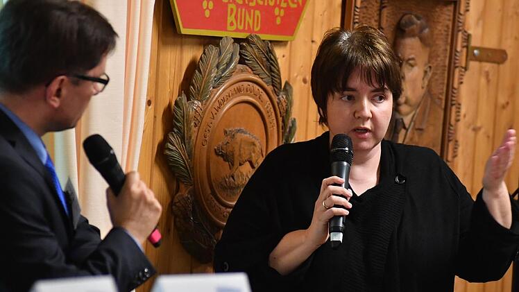 Impressionen vom Diskussionsabend in Stadtsteinach Foto: Ronald Rinklef