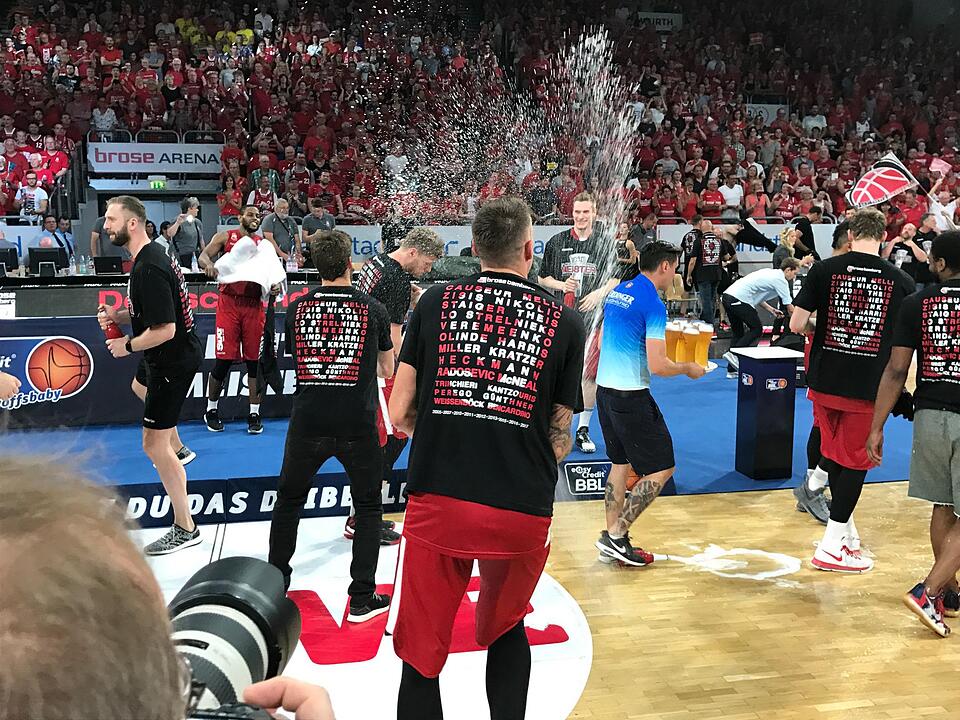 Brose Bamberg holt den neunten Meistertitel - die besten Bilder