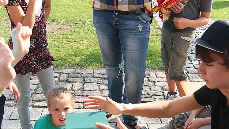Gotteslob lässt sich auch stapeln.