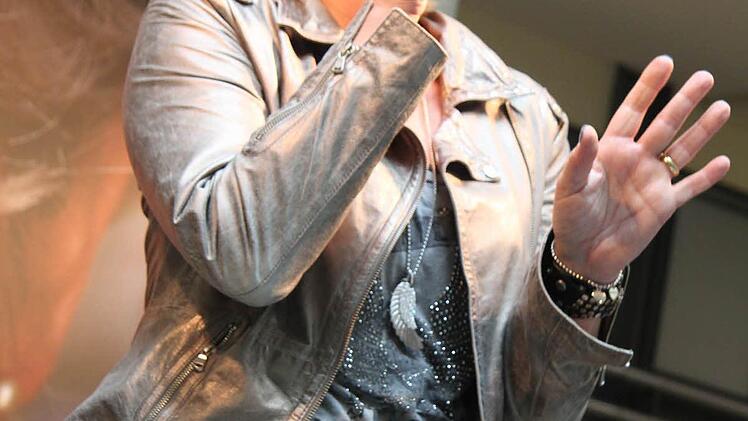 Claudia Jung sang sich in die Herzen der Besucher. Foto: Sonja Adam