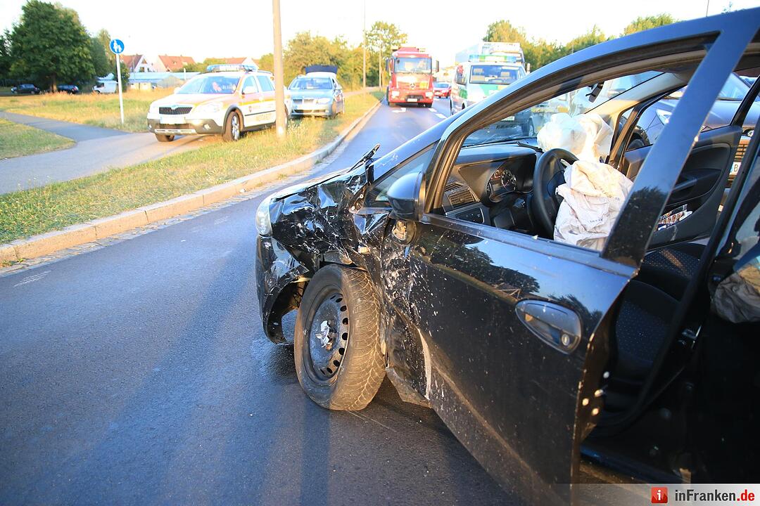 Ampelausfall: Unfall in Bamberg