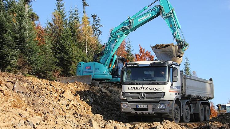 Letzte Arbeiten an der KC 18 vor der Freigabe am 27. Oktober Veronika Schadeck