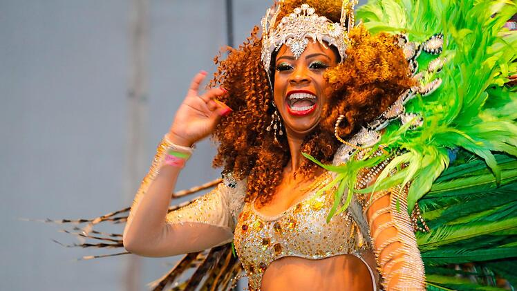 Impressionen von der Eröffnung des 27. Samba-Festivals.Foto: Matthias Hoch