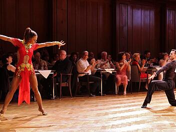 Ausdrucksstark:  Jiri Hein und Lucia Krncanová aus der Slowakei. Foto: Werner Vogel