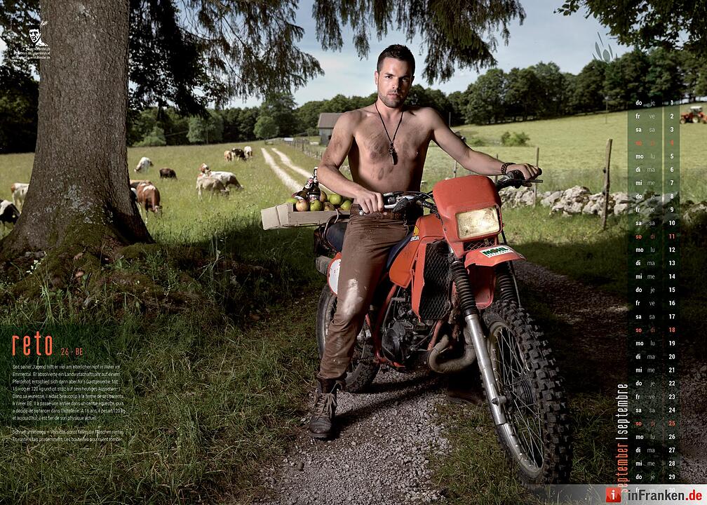 Schweizer Bauernkalender - Boys 2016: Dreck, Schweiß und Muskeln
