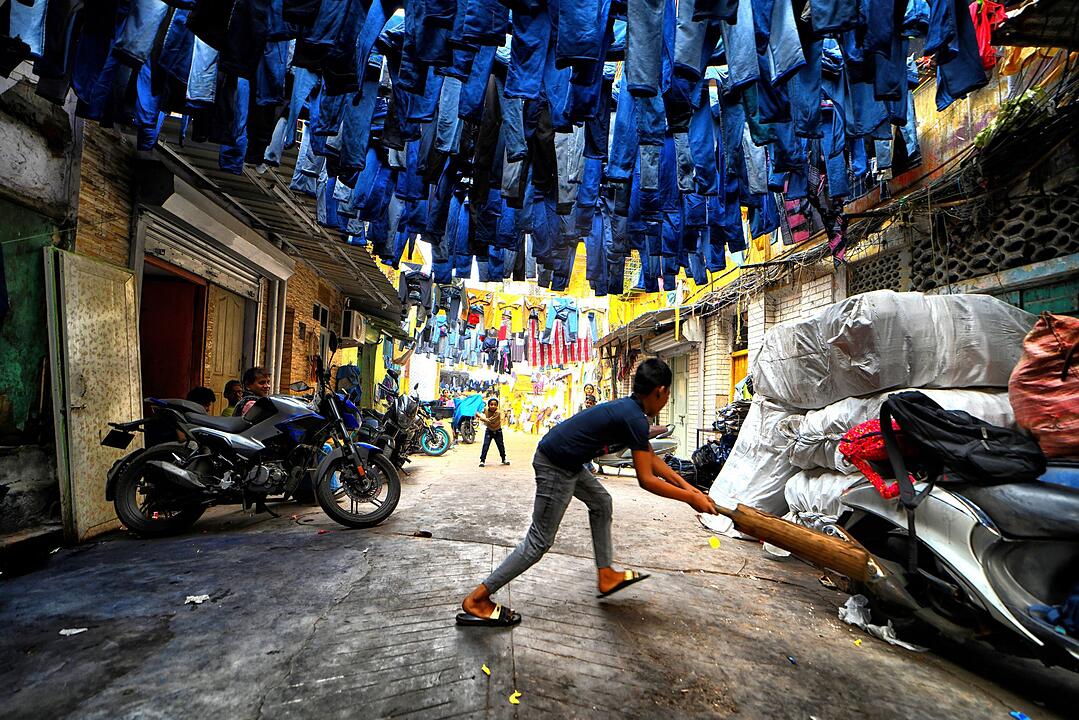 Blue Jeans Lane in Kolkata
