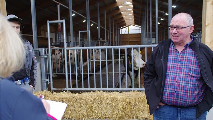 Erwin Schwarz informierte über Themen aus der Landwirtschaft. Foto: Marco Meißner