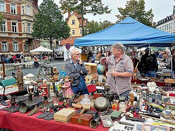Bambergs Antikmarkt feiert Jubil&auml;um &ndash; die sch&ouml;nsten Fotos