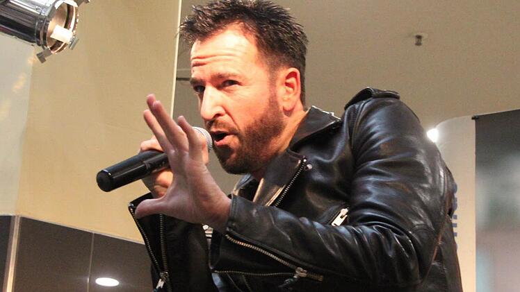 Michael Wendler bei seinem Auftritt im Fritz. Foto: Jürgen Gärtner