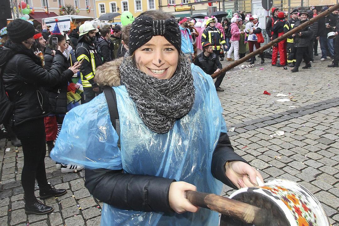 Narrentreiben in Stadtsteinach 2024