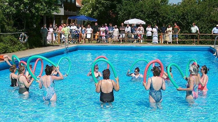 Das Schwimmbad in Kraisdorf: Nach kurzer Diskussion beschloss der Gemeinderat Pfarrweisach, dass die Gemeinde den örtlichen Schwimmbadverein in den nächsten fünf Jahren mit maximal 5 000 Euro jährlich unterstützt.  Foto: Archiv/Simon Albrecht