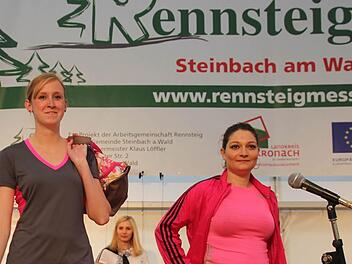 Bei der Rennsteigmesse gab es auch eine Modenschau. Dabei wurden flotte Kollektionen präsentiert.